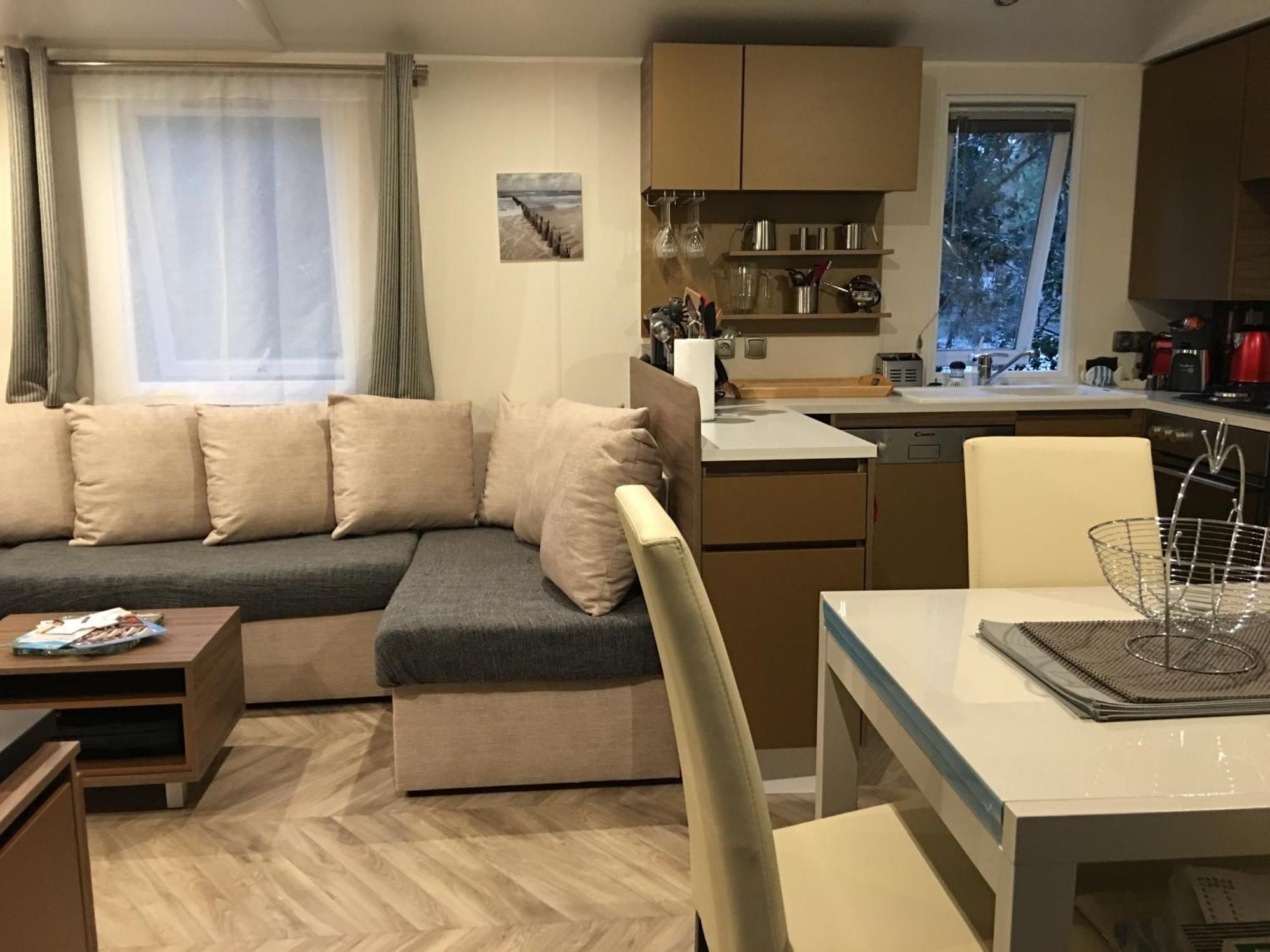 Mobilhome Familial 6 A 7 P 3 Chambres 42 M2 Saint Brevin Les Pierres Couchees Eksteriør bilde